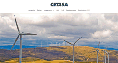 Desktop Screenshot of cetasaeolica.com